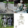 Skull Human Skeleton Prop Horror Full Size Body Anatomy Model Party Scary Decor