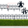6/12/18pc Gothic Plastic Lawn Edging Traditional Panels Border Path Edge 60*33cm