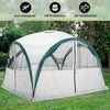 Outdoor Camping Gazebo Polyester Roof Canopy Awning Tent Gazebo Sun Shade