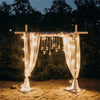 Rustic Square Wedding Arch Wooden Backdrop Stand Ceremony Arch Bridal Shower