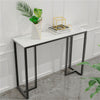 100/120cm High-end Console Table Accent Hallway Bar Desk W/Strong Metal Frame