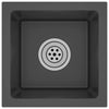 Kitchen Sink Black Stainless Steel 30 x 30 x 20 cm GF0