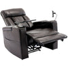 Gaming Recliner Chair Cinema Armchair PU Leather Electric Recline Single Sofa QA