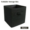4x 8x Canvas Storage Boxes Foldable Basket Cube Magazine Bookcase Shelving Shelf