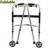 Drive Mobility Aid U-shape Lightweight Adjustable Folding Walking Frame Walker