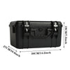 Protective Hard Carry Case Camera Travel Equipment Waterproof Storage Box Black