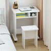 White Writing Corner Table PC Computer Desk 70cm Laptop Home Office Workstation