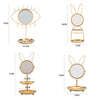 Jewelry Necklace Ring Earring Stand Mirror Show Rack Display Organizer Holder UK