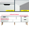 TV Cabinet Stand Media Console Table W/ Storage Shelf Drawers Living Room Modern
