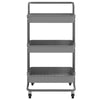 3Tier Kitchen Trolley Iron and ABS Reasonable stratification Large storage space