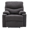 Electric Recliner Chair Sofa TV Armchair Cinema Chair with 2 Cup Holders Grau