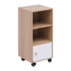 Mobile Filing Cabinet with Storage & Door File Cabinet Side Table Bedside Table