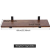 40/50/60/80cm Wall Mounted Floating Shelf Boards Home Storage Decor Wall Shelf