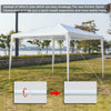 3x3M Outdoor Canopy Wedding Party Tent Heavy Duty Gazebo Tent Garden Pavilion UK
