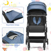 Baby Pushchair Foldable Baby Travel Stroller Buggy w/Lockable Wheel Lightweight