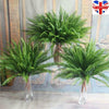 Large Artificial Plants Fake Leaf Foliage Bush Home Office Garden Outdoor Decor
