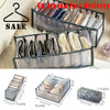 Foldable Underwear Storage Box Compartment Underpants Bra Organizer Drawer UK