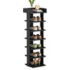 SLIM TALL 7TIER SHOE RACK STAND COMPACT SPACESAVING STORAGE ORGANISER SHELF UNIT