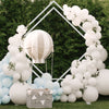 Elegant Wedding Arch Backdrop Free Standing Flowers Balloon Frame Garden Arbor