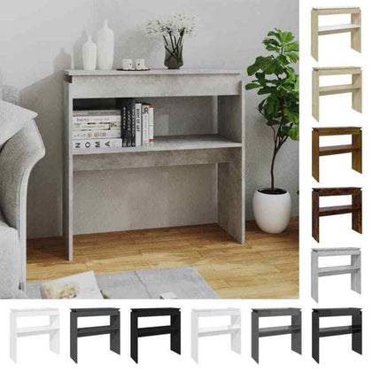 Console Table Engineered Wood Living Room Couch Table Multi Colours