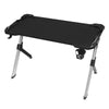 Gaming Desk LED Black Computer Racing Table with Cup Holder Headphone Hook