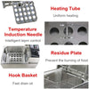 Commercial Electric Deep Fryer Fat Chip Single Dual Tank Stainless Steel 2500W