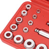 17pc Wheel Bearing Bush Race Seal Driver Tool Set Aluminium Universal Kit