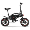 DYU Folding Electric Bike 14inch Commuter 250W E-Citybike Bicycle 25km/h s F4W7