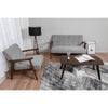 Modern Armchair Sofa Chair Wood Legs Lounge Reference Living Room UK