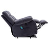 Electric Power Lift Riser Recliner Chair Sofa W/ Massage and Heat Armchair Grey