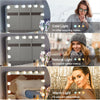 Hollywood Make Up Mirror Bedroom Dressing Table Vanity Mirror with 14 LED Bulbs