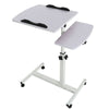 Laptop Desk Wheeled Sofa Bed PC Notebook Table Adjustable Tray Stand Study Work
