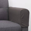 2x Removable Arm Chair Protector Universal Sofa Couch Armchair Covers Armrest UK