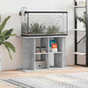 Aquarium Stand Fish Tank Cabinet Stand Grey Sonoma Engineered Wood