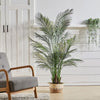 NEW Large Artificial Palm Tree Realistic Fake Tropical Houseplant w/ Pot Outdoor