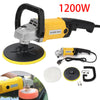 6" 1200W Power Polisher Car Buffer Waxer Sander Waxing Polishing Buffing Machine