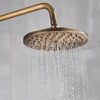 Antique Brass Shower Faucet Set Bathroom Mixer Tap Handheld Sprayer Rain Head UK