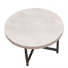 Round Coffee Table Sofa Side End Tables Living Room Home Furniture Tea Table