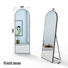 Free Standing Full Length Mirror Floor Standing Wall Mounted Door Hanging Mirror