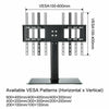Universal Desk Table Top TV Stand Bracket Mount 30 32 40 46 48 50 55 60" 2 SIZE
