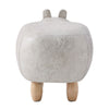 Upholstered Animal Shaped Ottoman Ride-on Footrest Stool Rest Seat TOY Kids New