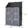 4Tier Storage Boxes Shoe Cabinet Footwear Rack Hallway Cube Organiser Shelf Unit