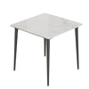 80cm Square Marble Kitchen Dining Table Meeting Room Office Lounge Coffee Table