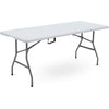 6FT HEAVY DUTY 1.8 Meter FOLDING CATERING CAMPING TRESTLE TABLE BBQ PICNIC PARTY