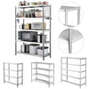 120/150cm Modern Kitchen Storage Rack Display Rack Shelving 304 Stainless Steel