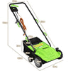 2 in 1 Electric Lawn Scarifier & Rake Garden 1500W Aerator W/ 40L Collection Box
