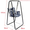 LEVEL Kids Adults Swing Chair Home Garden Hammock Chair Steel Frame Stand 120KG