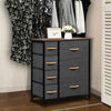 7 Drawer Chest of Drawers Fabric Storage Cabinet Kid Bedroom Organizer Drawers