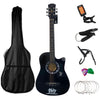 CLASSIC ACOUSTIC GUITAR 6 STRING PACK BOYS GIRLS MUSIC GUITAR 4/4 SIZE 38"