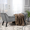 Soft Bed End Side Sofa Window Seat Footstool Bench Chair Bedroom Chaise Longue